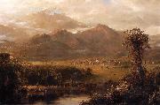 Frederic Edwin Church Mountains of Ecuador Spain oil painting artist